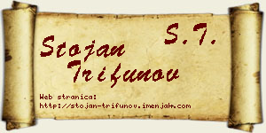 Stojan Trifunov vizit kartica